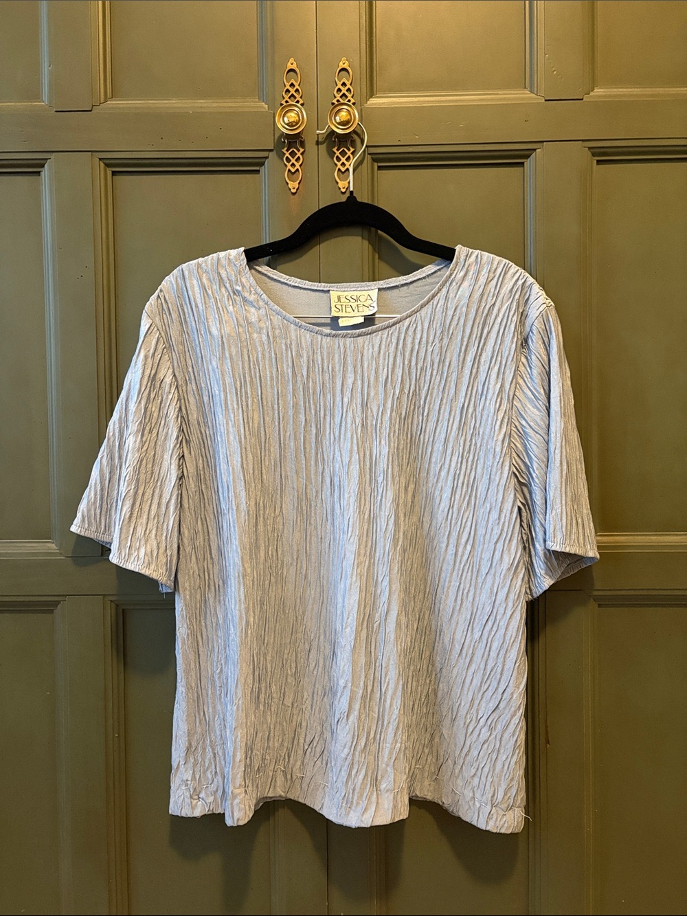Vintage Blue Blouse